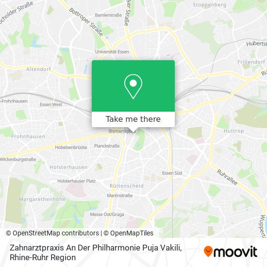 Zahnarztpraxis An Der Philharmonie Puja Vakili map
