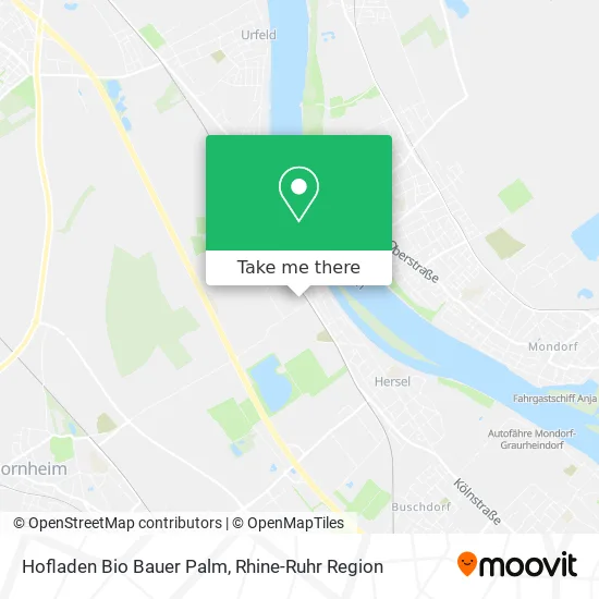 Карта Hofladen Bio Bauer Palm