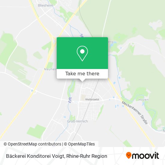 Bäckerei Konditorei Voigt map