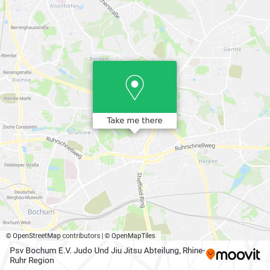 Psv Bochum E.V. Judo Und Jiu Jitsu Abteilung map