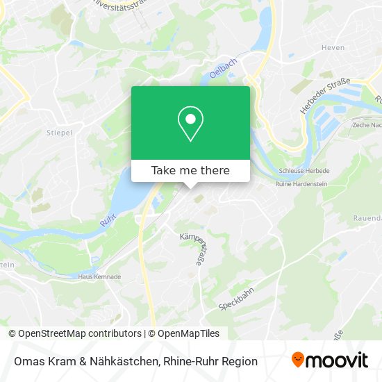 Omas Kram & Nähkästchen map