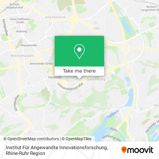 Institut Für Angewandte Innovationsforschung map