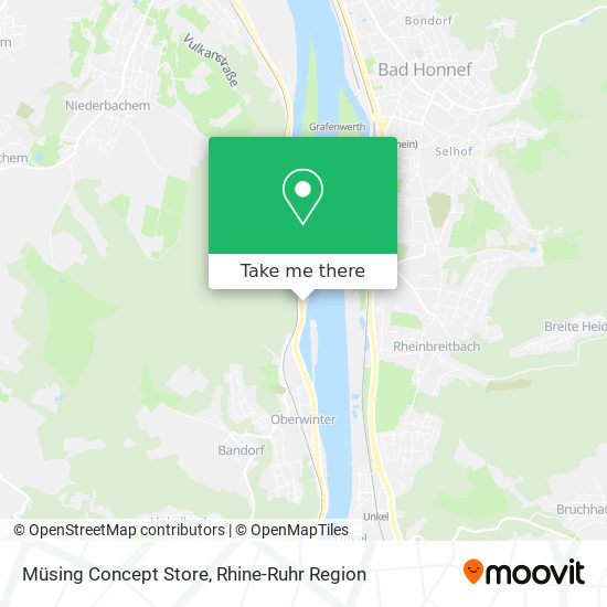 Müsing Concept Store map