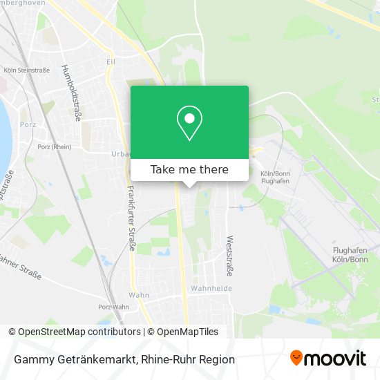 Gammy Getränkemarkt map
