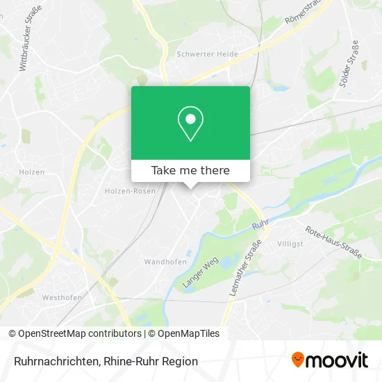 Карта Ruhrnachrichten