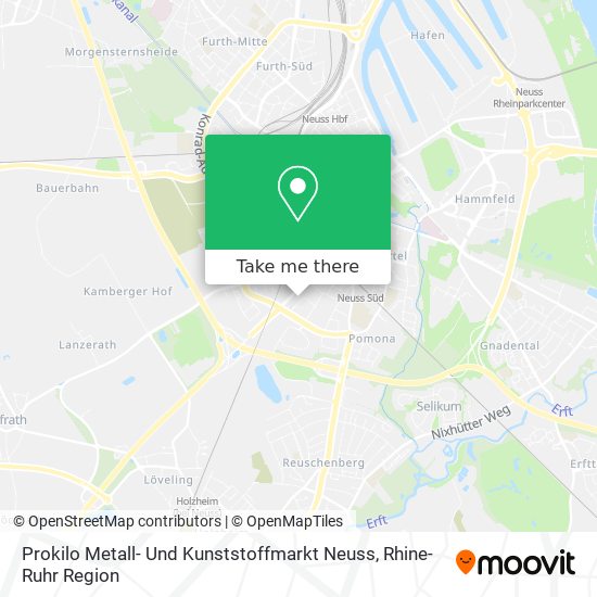 Prokilo Metall- Und Kunststoffmarkt Neuss map