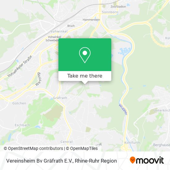 Vereinsheim Bv Gräfrath E.V. map