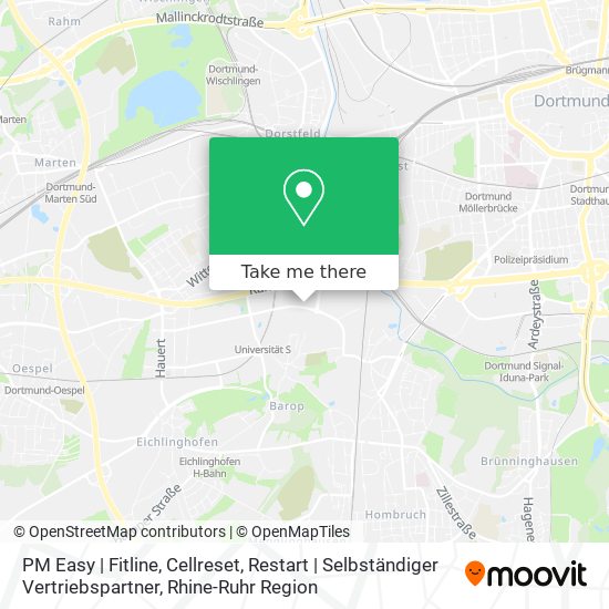 PM Easy | Fitline, Cellreset, Restart | Selbständiger Vertriebspartner map