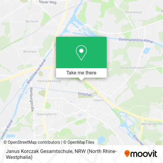 Карта Janus Korczak Gesamtschule