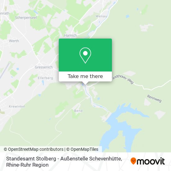 Standesamt Stolberg - Außenstelle Schevenhütte map