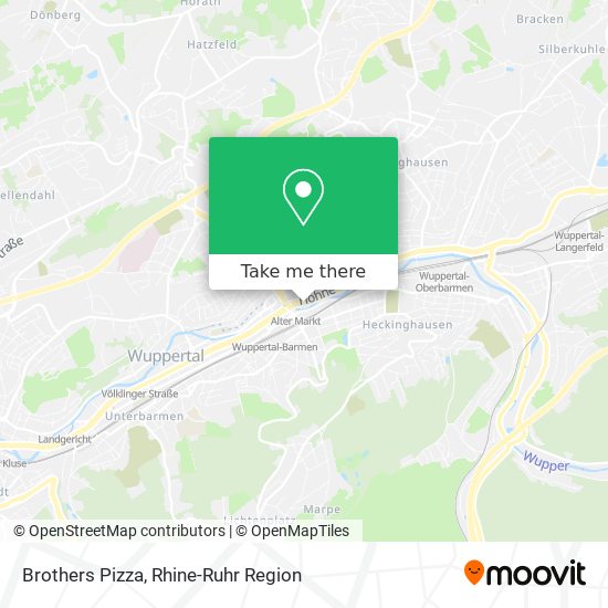 Карта Brothers Pizza