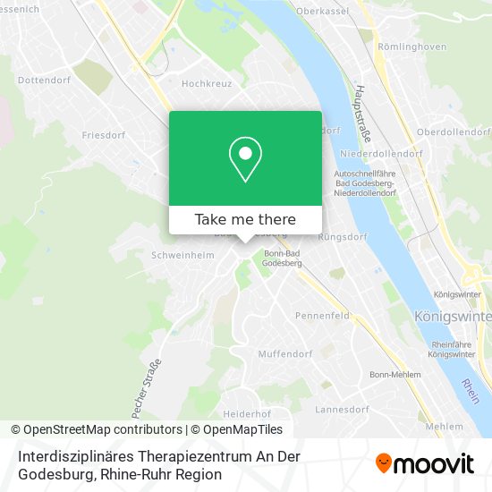 Interdisziplinäres Therapiezentrum An Der Godesburg map