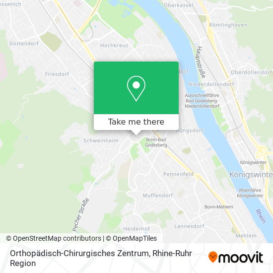 Orthopädisch-Chirurgisches Zentrum map