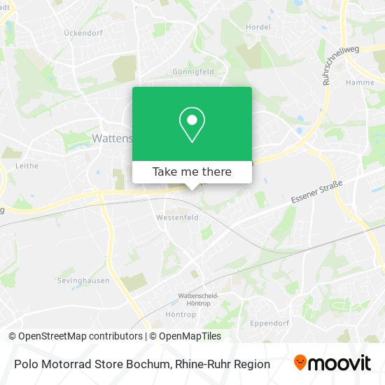 Polo Motorrad Store Bochum map