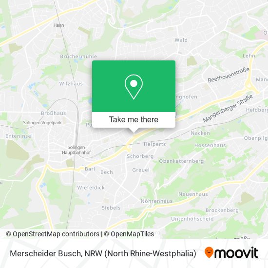 Merscheider Busch map