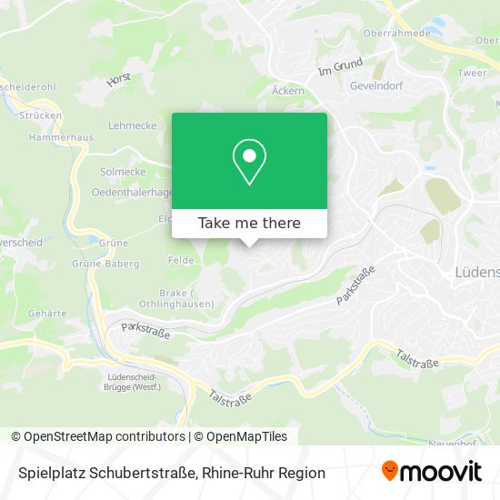 Spielplatz Schubertstraße map