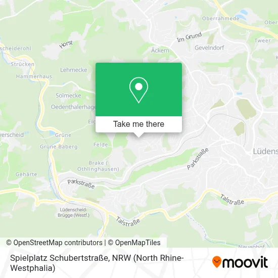 Spielplatz Schubertstraße map