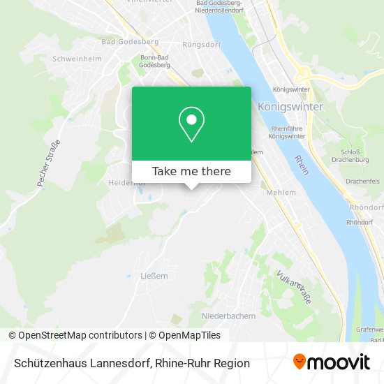 Schützenhaus Lannesdorf map