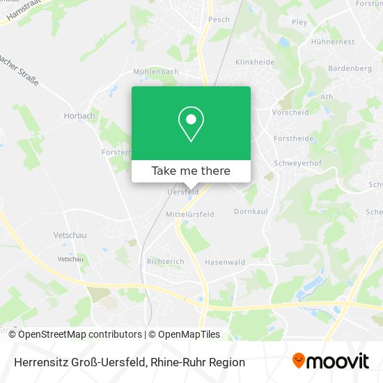 Herrensitz Groß-Uersfeld map