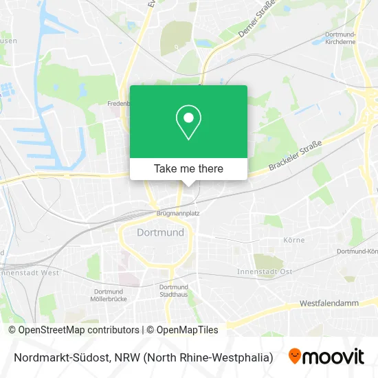 Nordmarkt-Südost map