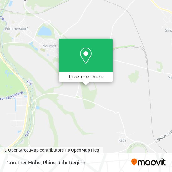 Gürather Höhe map