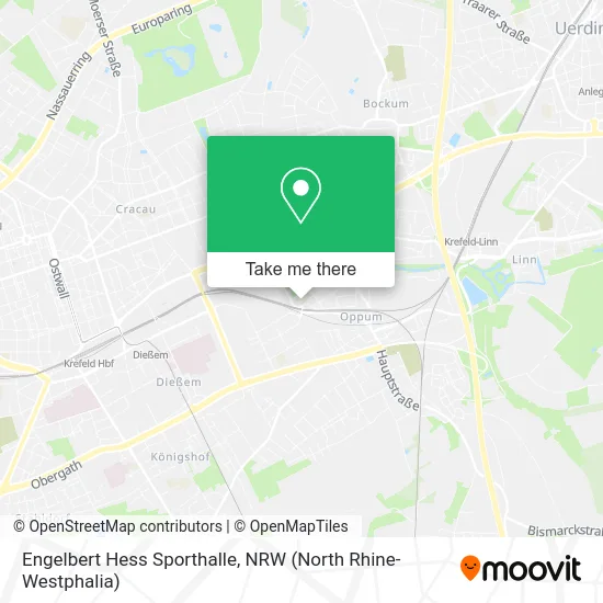 Engelbert Hess Sporthalle map