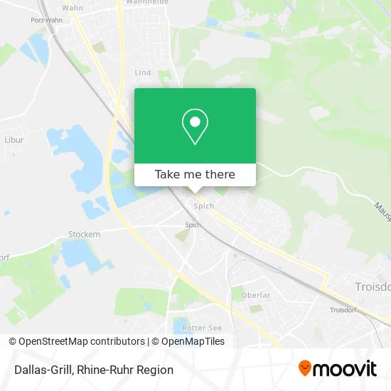 Карта Dallas-Grill