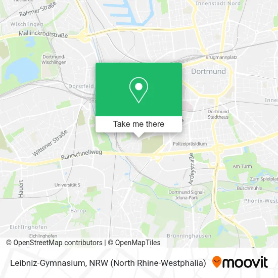 Leibniz-Gymnasium map