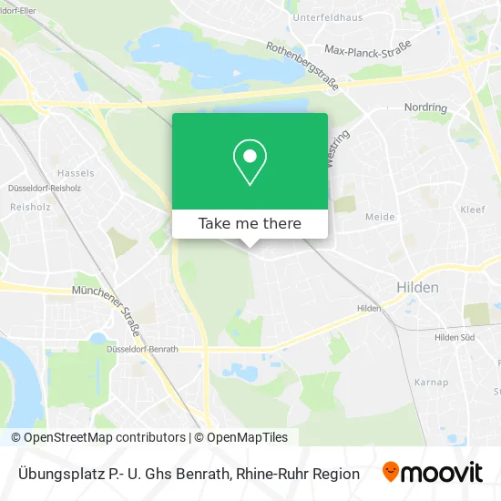 Карта Übungsplatz P.- U. Ghs Benrath