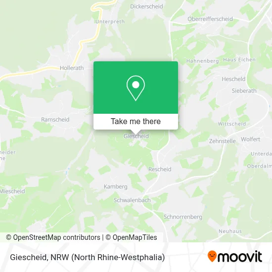Giescheid map