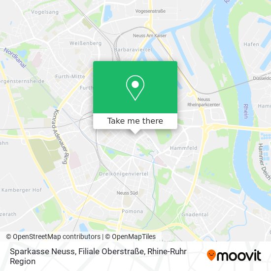 Sparkasse Neuss, Filiale Oberstraße map