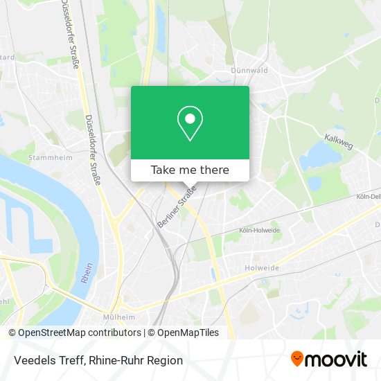 Veedels Treff map