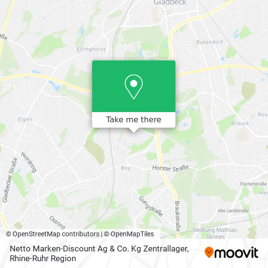 Карта Netto Marken-Discount Ag & Co. Kg Zentrallager