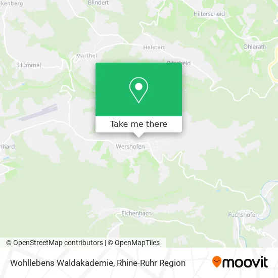 Карта Wohllebens Waldakademie