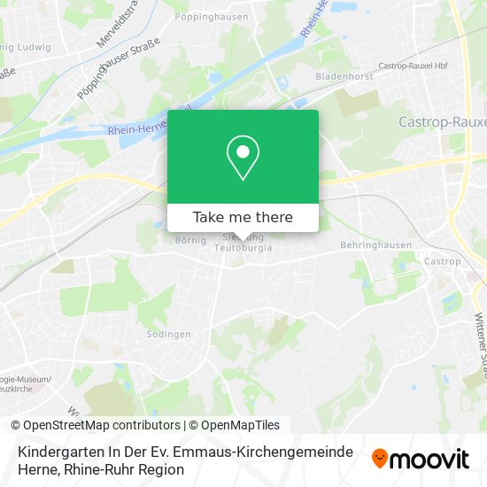 Kindergarten In Der Ev. Emmaus-Kirchengemeinde Herne map