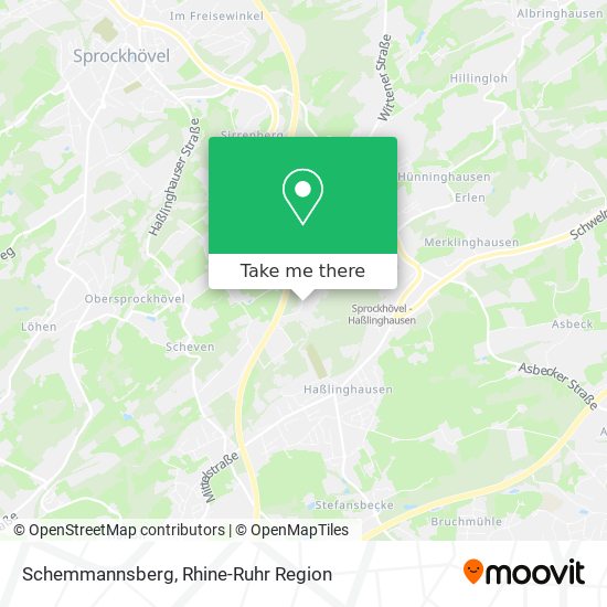 Schemmannsberg map