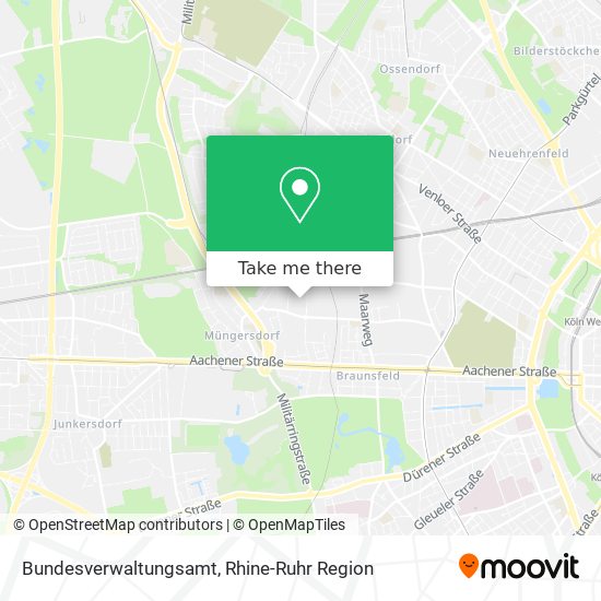 Bundesverwaltungsamt map