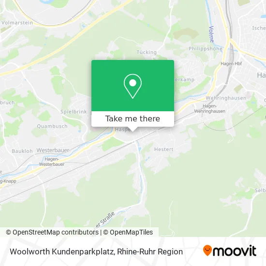 Карта Woolworth Kundenparkplatz
