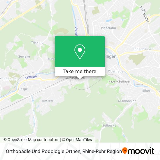 Карта Orthopädie Und Podologie Orthen