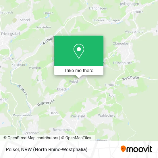 Peisel map