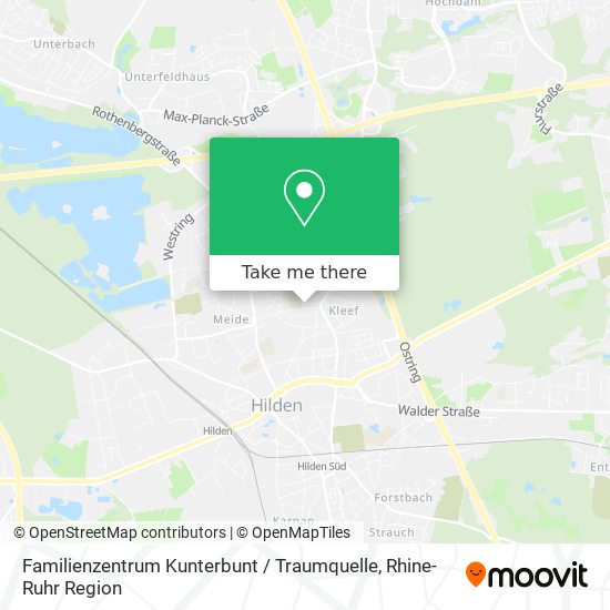 Familienzentrum Kunterbunt / Traumquelle map