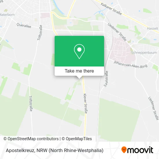 Карта Apostelkreuz