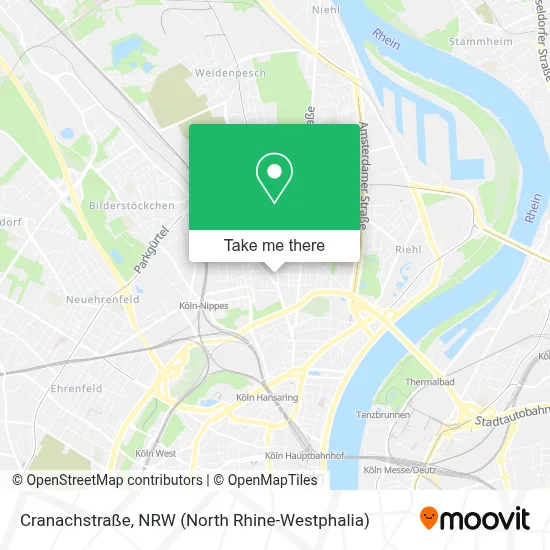 Cranachstraße map