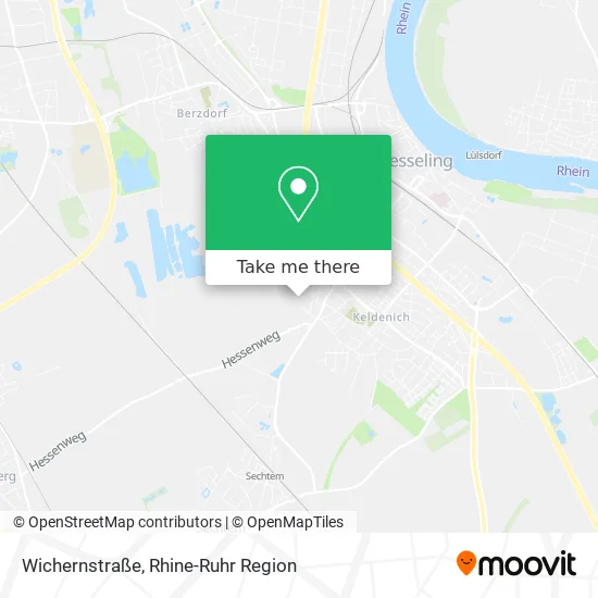 Карта Wichernstraße