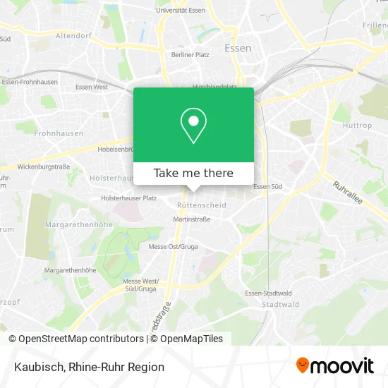 Карта Kaubisch