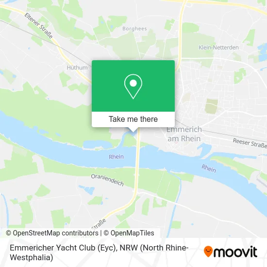 Карта Emmericher Yacht Club (Eyc)