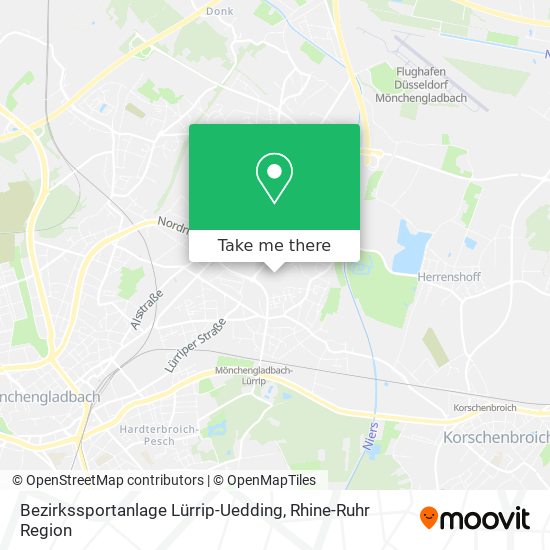 Bezirkssportanlage Lürrip-Uedding map