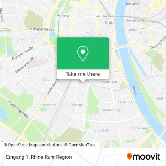 Карта Eingang 1