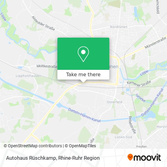 Autohaus Rüschkamp map