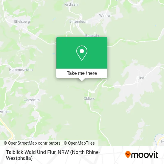 Карта Talblick Wald Und Flur